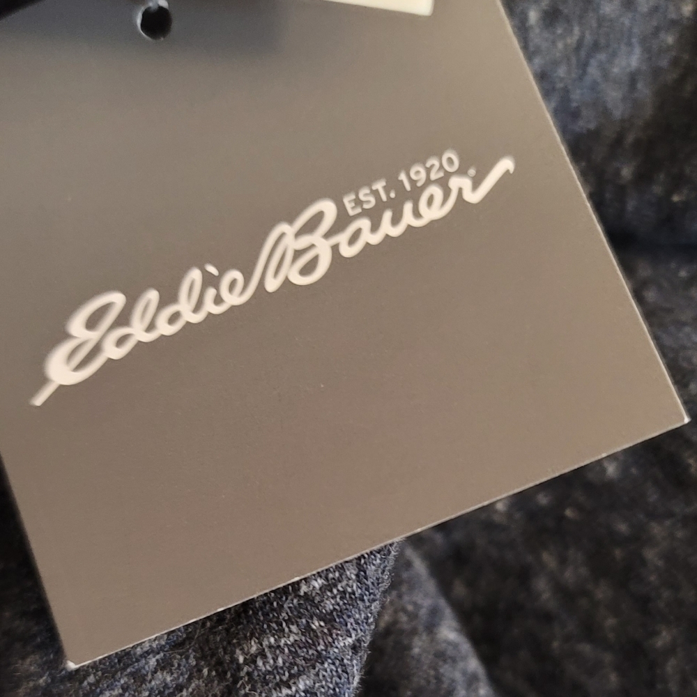 Heather grey size Large Eddie Bauer sweat pants